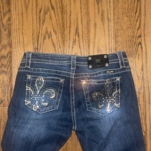 Low rise miss me bootcut jeans